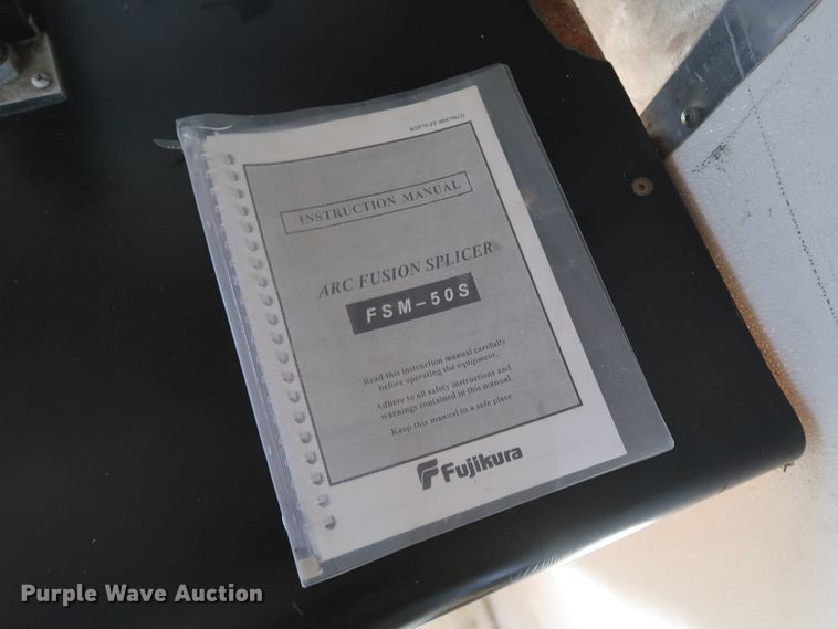 image for item IY9053 1997 Wil-Ro Inc.  fiber optic splicing trailer