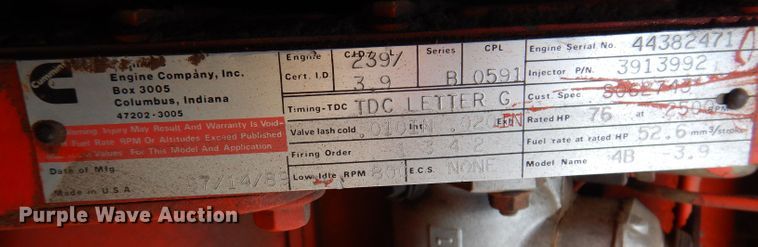 image for item JH9890 Morbark 290  wood chipper