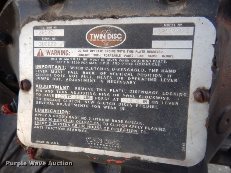 image for item JH9890 Morbark 290  wood chipper