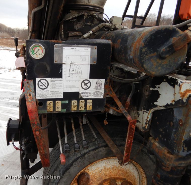 image for item JK9842 1999 Sterling A9500  crane truck