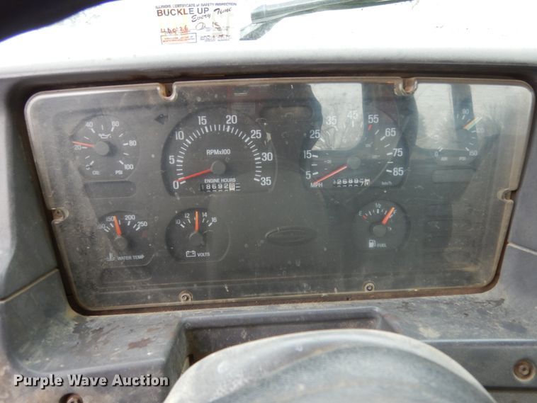 image for item JK9842 1999 Sterling A9500  crane truck