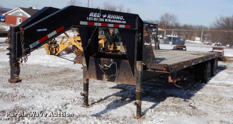 image for item JK9846 2012 Red Rhino  equipment trailer