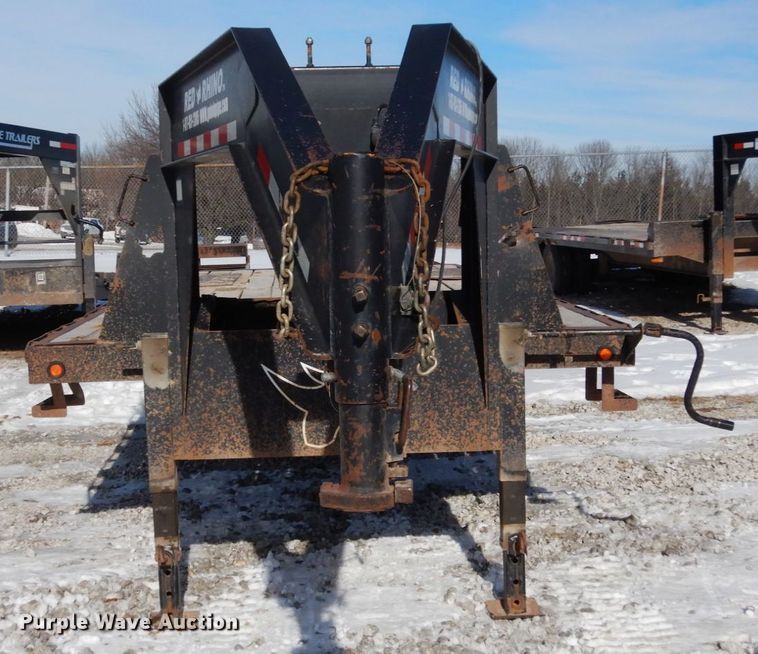 image for item JK9846 2012 Red Rhino  equipment trailer