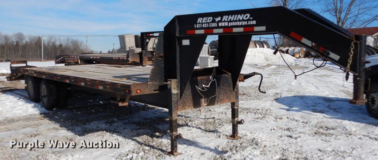 image for item JK9846 2012 Red Rhino  equipment trailer