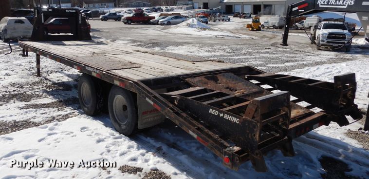 image for item JK9846 2012 Red Rhino  equipment trailer