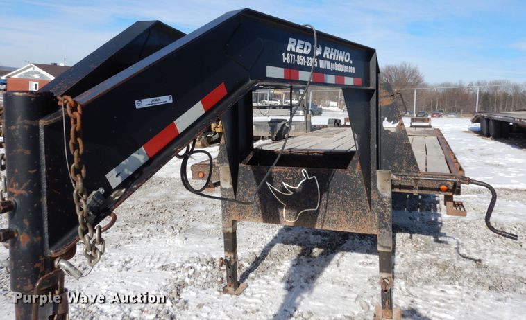 image for item JK9846 2012 Red Rhino  equipment trailer