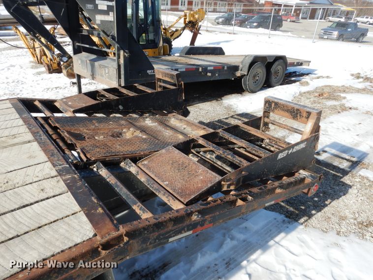 image for item JK9846 2012 Red Rhino  equipment trailer