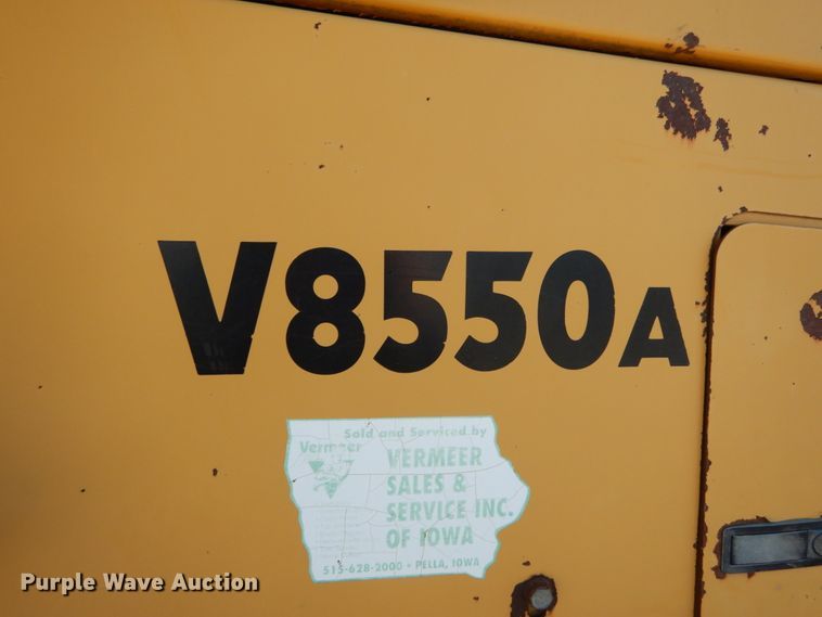 image for item JK9848 2001 Vermeer V8550A  cable plow