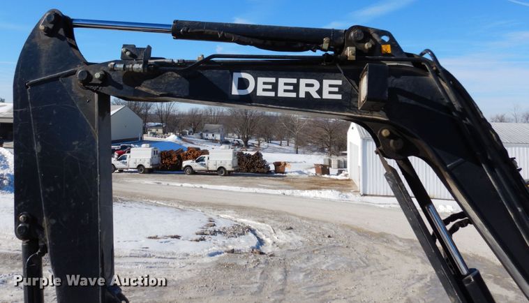 image for item JK9849 2012 John Deere 35D  mini excavator