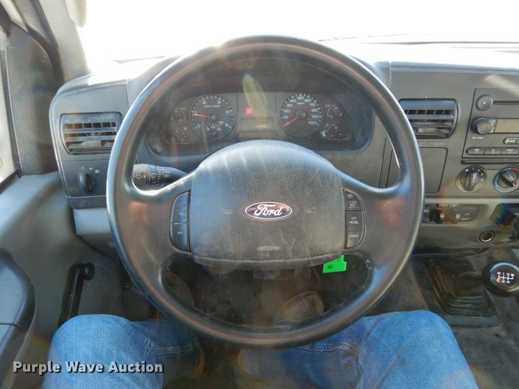 image for item JK9850 2007 Ford F550 Super Duty XL  flatbed truck