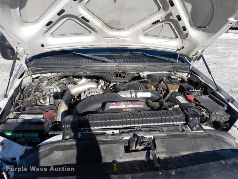 image for item JK9850 2007 Ford F550 Super Duty XL  flatbed truck