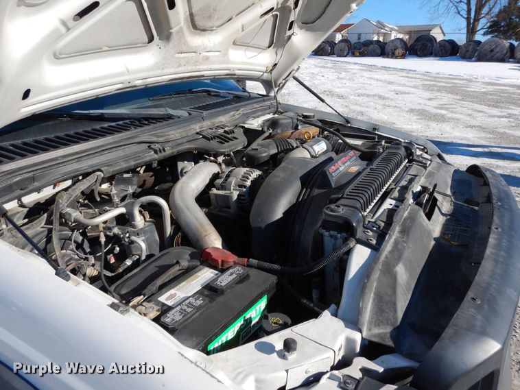 image for item JK9850 2007 Ford F550 Super Duty XL  flatbed truck