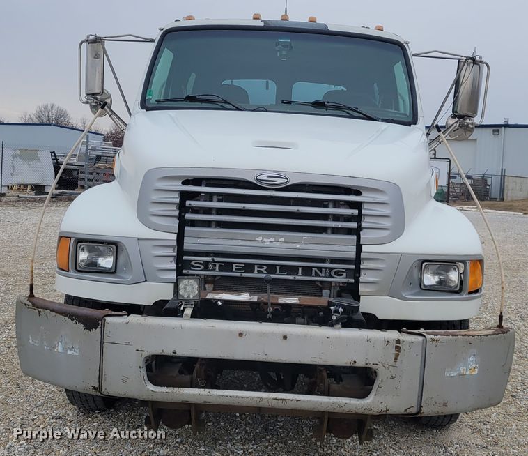 image for item KH9861 2007 Sterling Acterra  Crew Cab crane truck