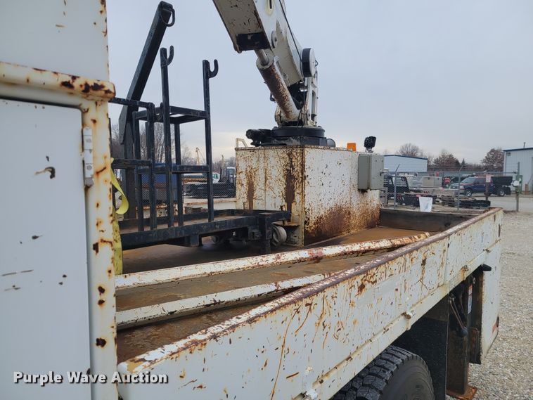 image for item KH9861 2007 Sterling Acterra  Crew Cab crane truck