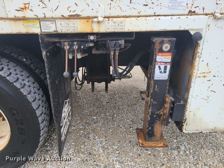 image for item KH9861 2007 Sterling Acterra  Crew Cab crane truck