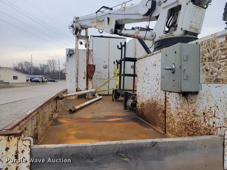 image for item KH9861 2007 Sterling Acterra  Crew Cab crane truck