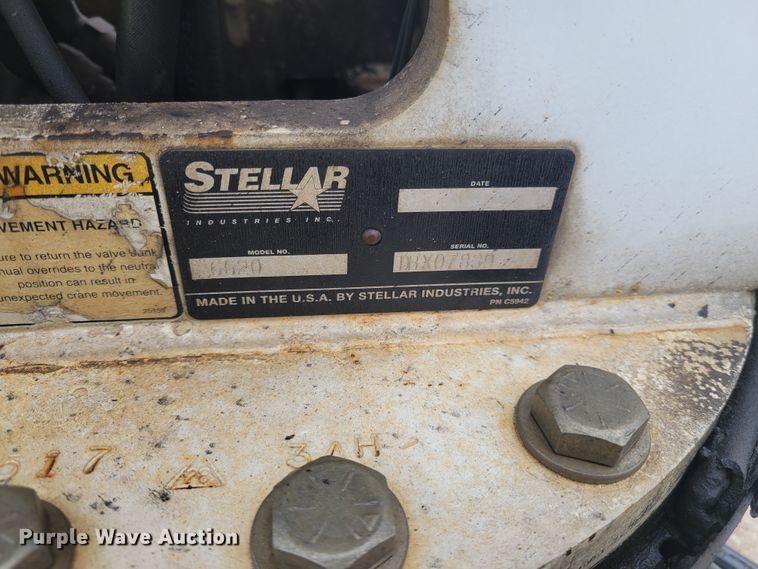 image for item KH9861 2007 Sterling Acterra  Crew Cab crane truck