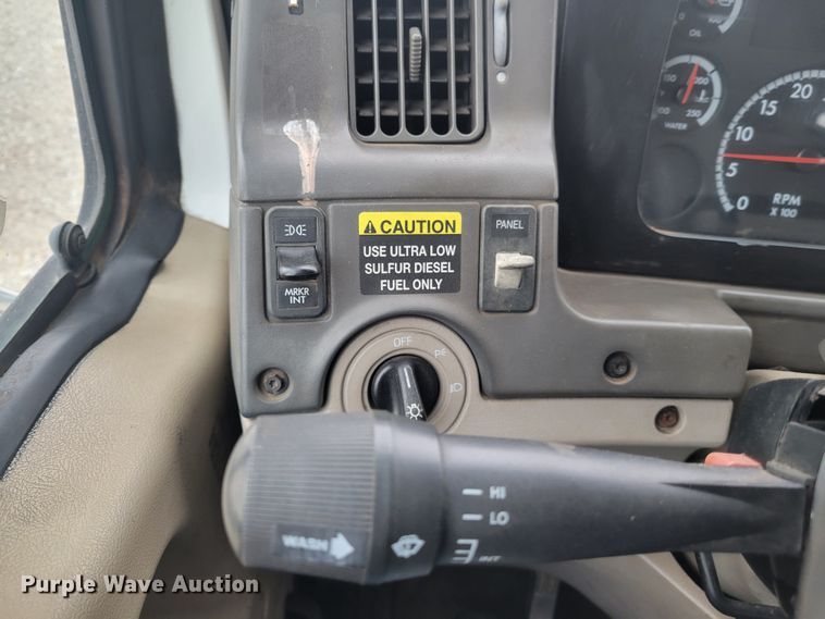 image for item KH9861 2007 Sterling Acterra  Crew Cab crane truck