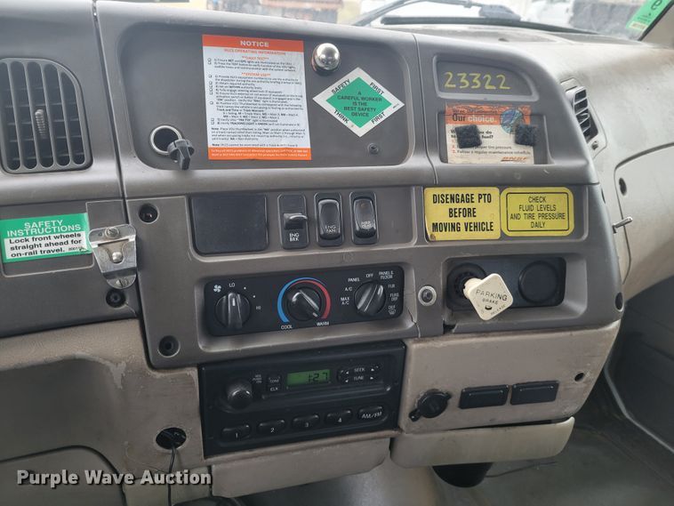 image for item KH9861 2007 Sterling Acterra  Crew Cab crane truck