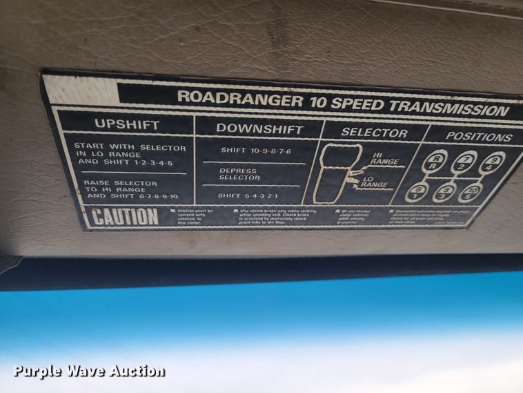 image for item KH9861 2007 Sterling Acterra  Crew Cab crane truck