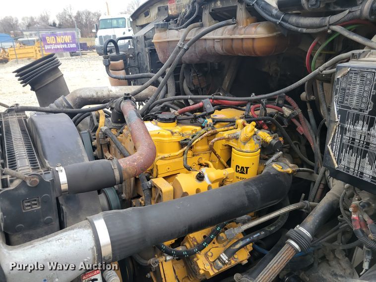 image for item KH9861 2007 Sterling Acterra  Crew Cab crane truck