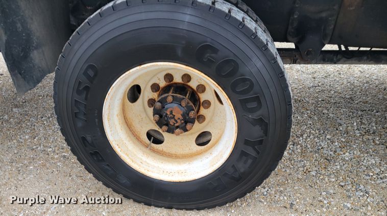 image for item KH9861 2007 Sterling Acterra  Crew Cab crane truck