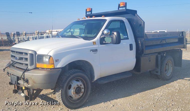 image for item KH9863 1999 Ford F550 Super Duty XL  dump truck