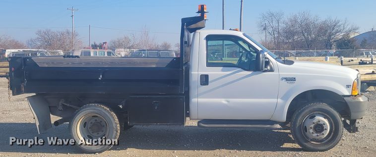 image for item KH9863 1999 Ford F550 Super Duty XL  dump truck