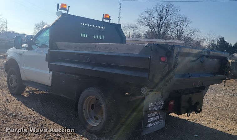 image for item KH9863 1999 Ford F550 Super Duty XL  dump truck