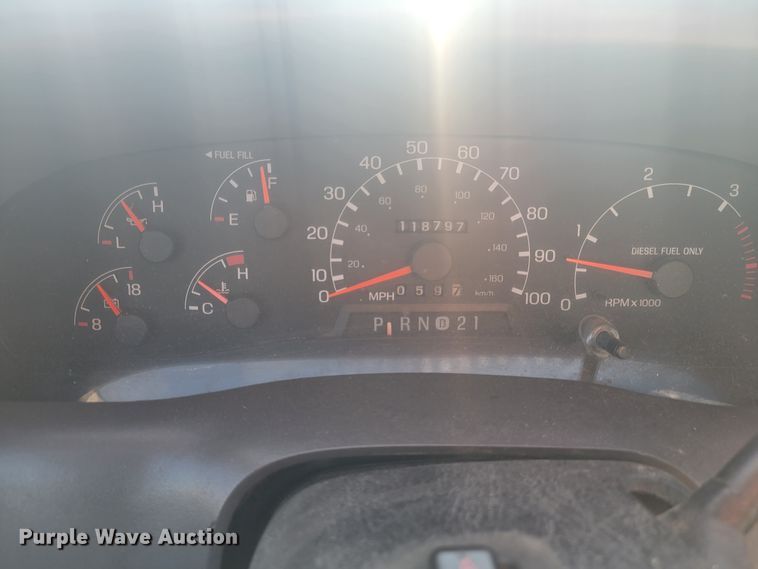 image for item KH9863 1999 Ford F550 Super Duty XL  dump truck