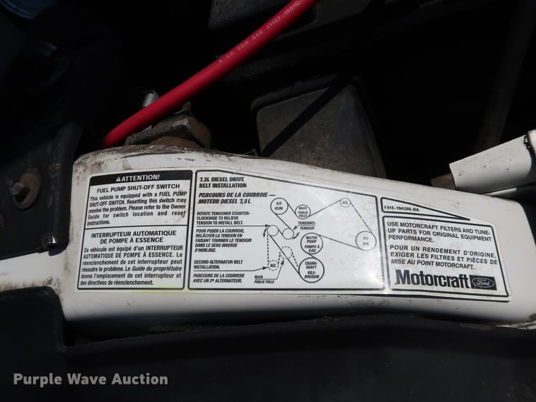 image for item KQ9728 2001 Ford F350 Super Duty XL  bucket truck