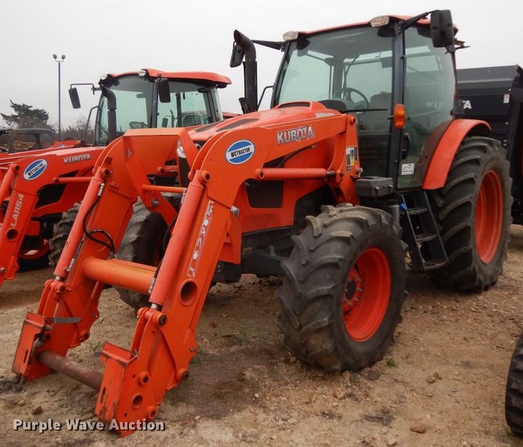 image for item DI8634 2015 Kubota M6-141  MFWD tractor