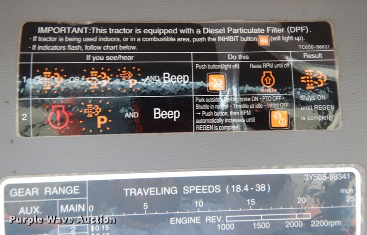 image for item DI8634 2015 Kubota M6-141  MFWD tractor