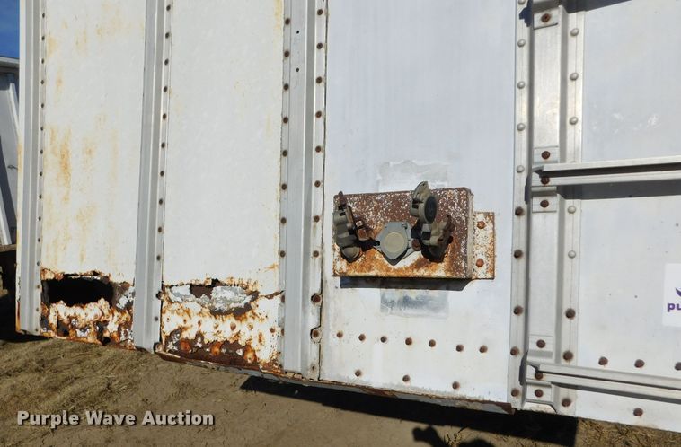 image for item DJ7555 1985 Merritt  grain trailer