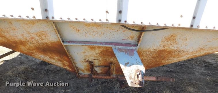 image for item DJ7555 1985 Merritt  grain trailer