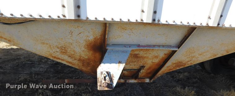 image for item DJ7555 1985 Merritt  grain trailer