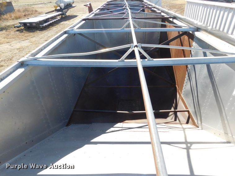 image for item DJ7555 1985 Merritt  grain trailer