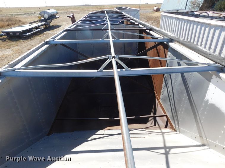 image for item DJ7555 1985 Merritt  grain trailer