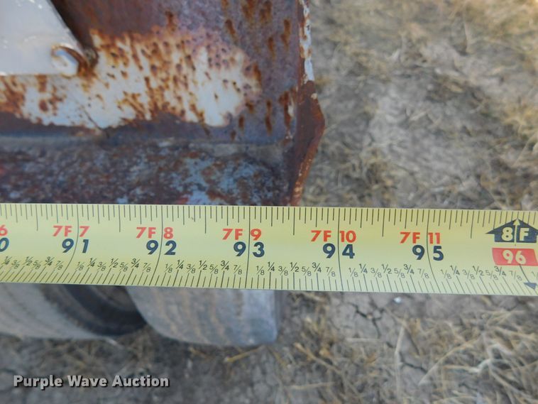 image for item DJ7555 1985 Merritt  grain trailer