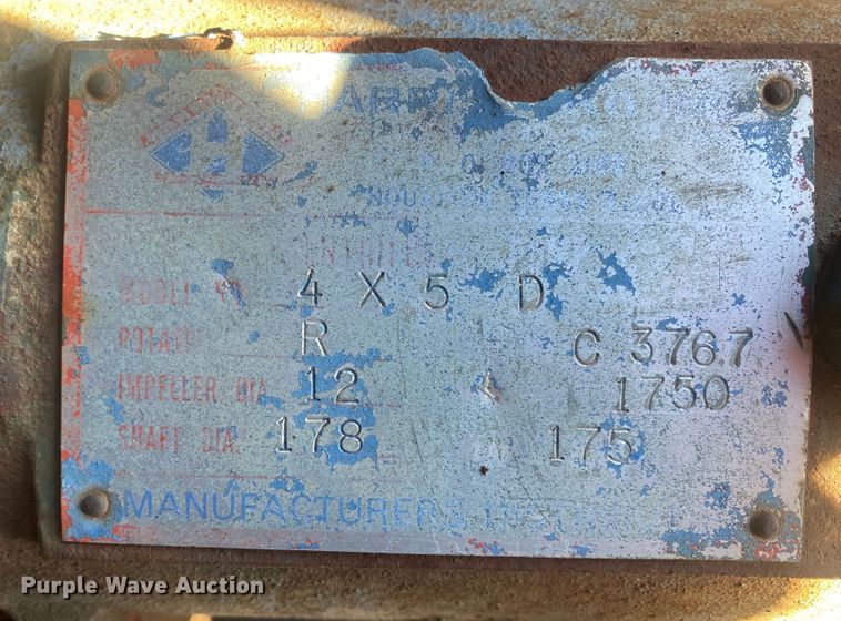 image for item DL1383 4X5D pump