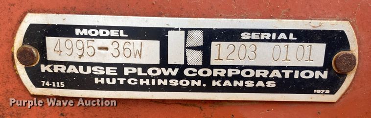 image for item DL1432 Krause 4995-36W  double off-set disk