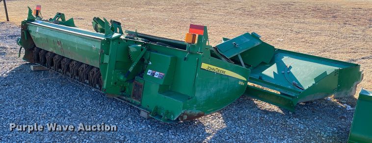 image for item DL1443 John Deere 995  windrower header