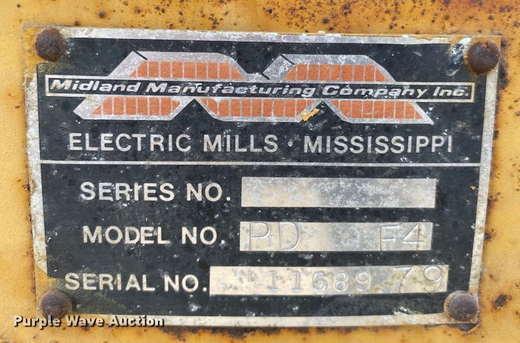 image for item DL6874 Midland PD F4  no-till drill