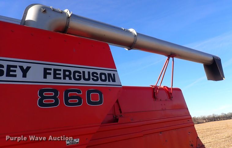 image for item DN2461 Massey Ferguson 860  combine