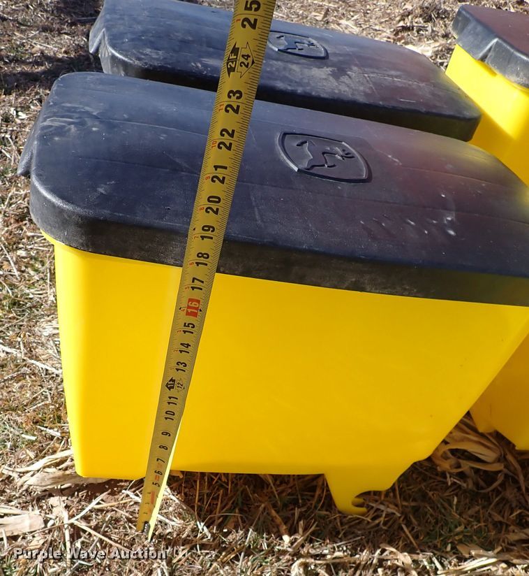 image for item DN2467 (6) John Deere planter boxes