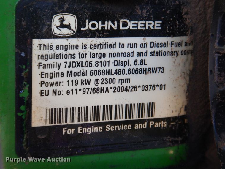image for item DN2680 2008 John Deere 7130  MFWD tractor