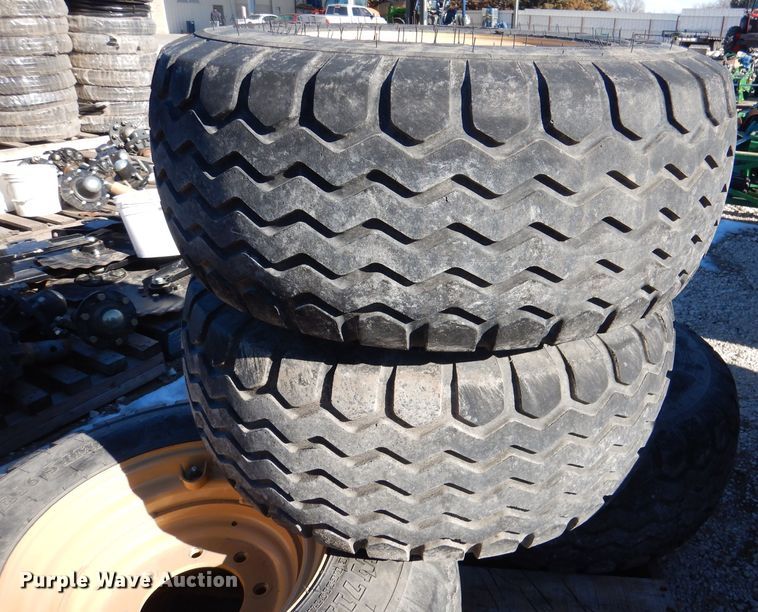 image for item GH9242 (4) BKT AW711 340/60R16.5 tires and wheels