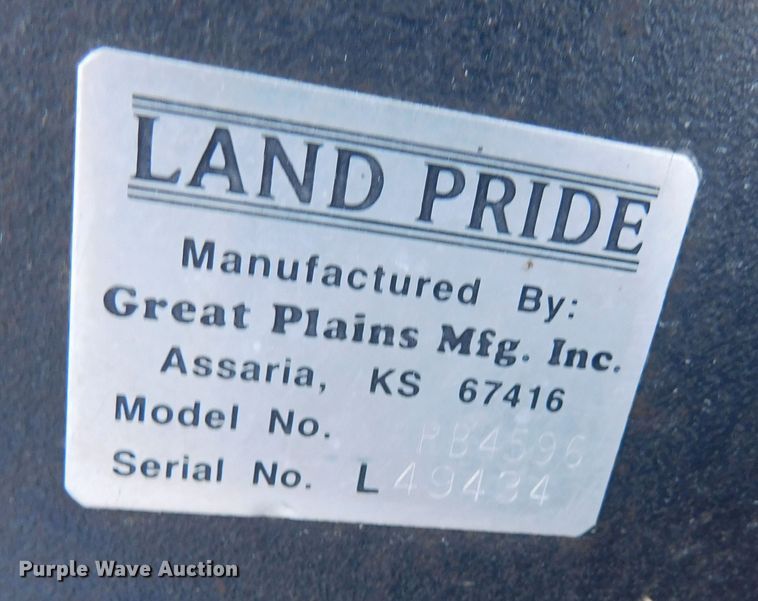 image for item GP9547 Land Pride RB4596  blade