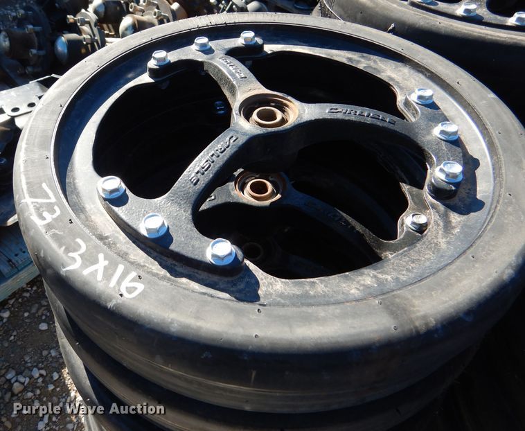 image for item HN9772 (73) Carlisle gauge wheels