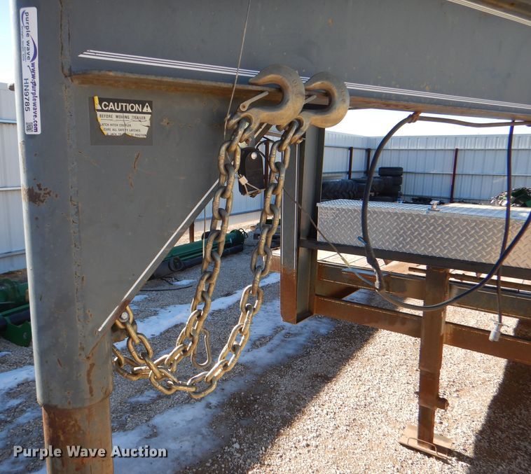 image for item HN9785 1993 Circle D 24GNFBBT  equipment trailer